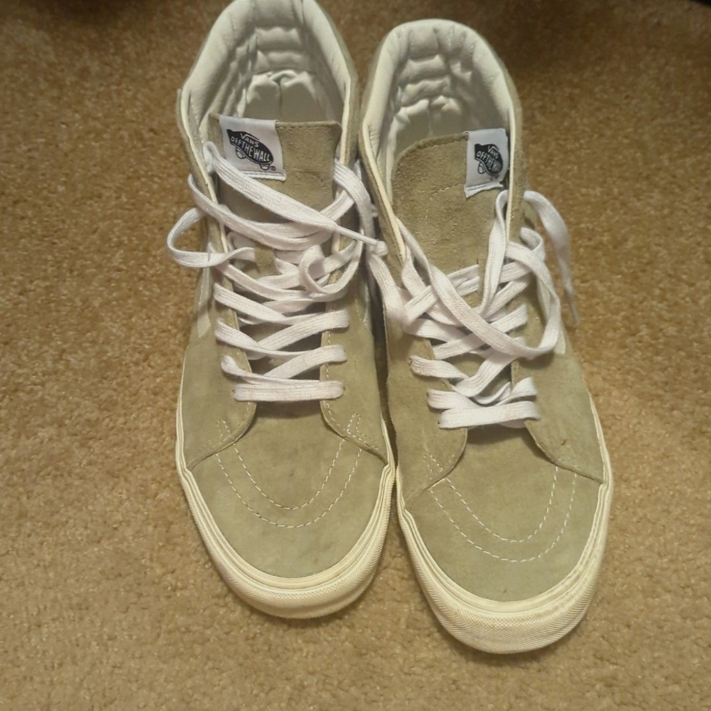 Vans Sk8-Hi olive suede